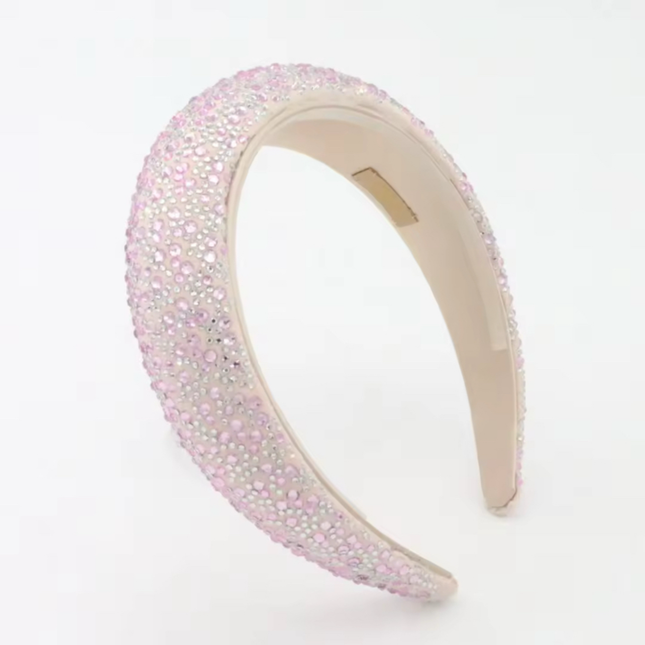 Angélisse Crown Headband in Blush Soirée